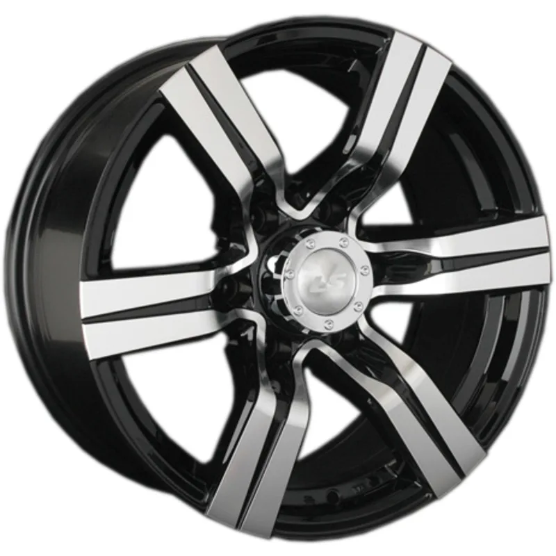 LS 8x16/6x139,7 ET10 D106,1 767 BKF (конус, Колпак+лого)