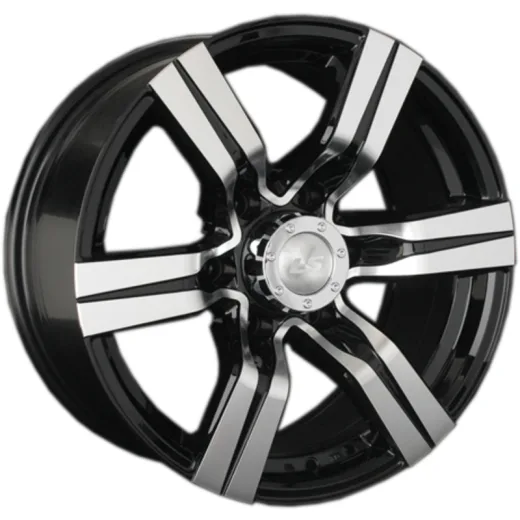LS 8x16/6x139,7 ET10 D106,1 767 BKF (конус, Колпак+лого)
