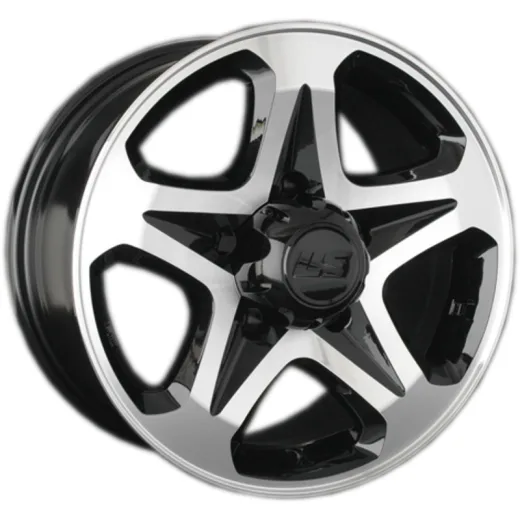 LS 7x16/5x139,7 ET5 D108,5 774 BKF (конус, Колпак+лого)