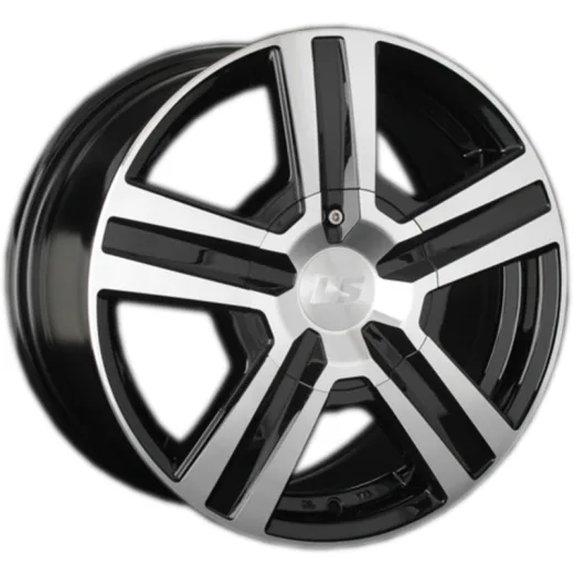 LS 7x16/5x108 ET46 D65,1 794 BKF (конус, Колпак+лого)