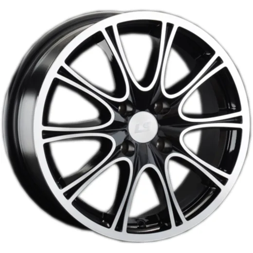 LS 6x15/4x100 ET40 D60,1 842 BKF (конус, Колпак+лого)