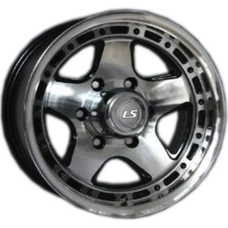 LS 8x15/6x139,7 ET-10 D106,1 870 BKF (конус, Колпак+лого)