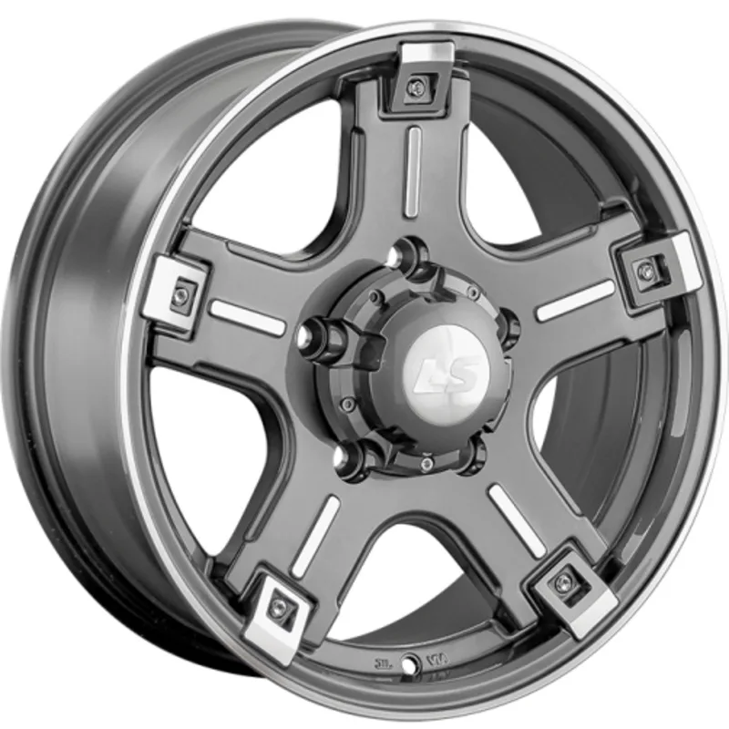 LS 7x16/5x139,7 ET35 D108,1 876 GMF (конус, Колпак+лого)