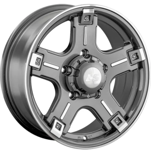 LS 7x16/5x139,7 ET35 D108,1 876 GMF (конус, Колпак+лого)