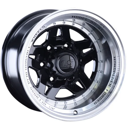 LS 10x16/5x139,7 ET-44 D108,1 878 BKL (конус, Колпак+лого)