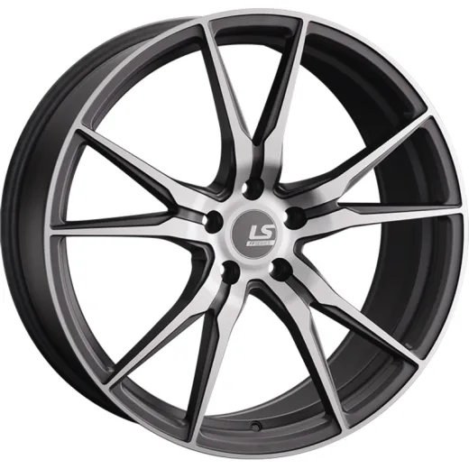 LS FlowForming 8x18/5x112 ET30 D66,6 RC04 MGMF (конус)