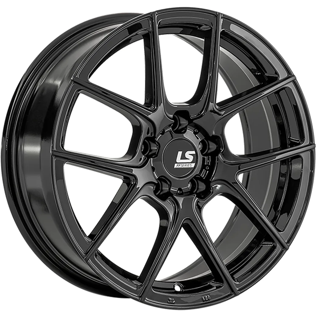 LS FlowForming 7,5x17/5x112 ET30 D66,6 RC06 BK (конус)