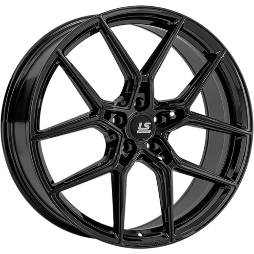 LS FlowForming 9x22/5x120 ET42 D62,6 RC100 BK (конус)