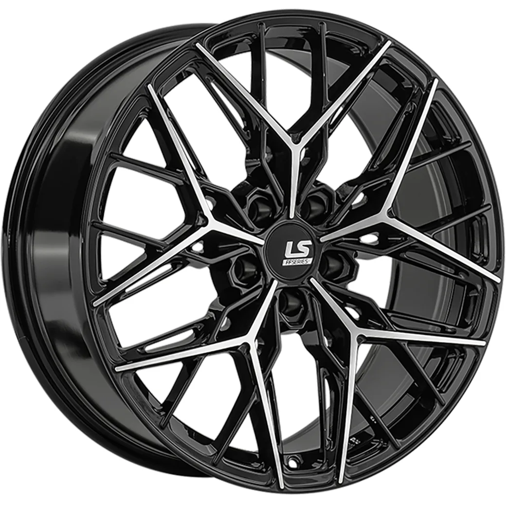 LS FlowForming 9x19/5x112 ET44 D66,6 RC106 BKF (конус)