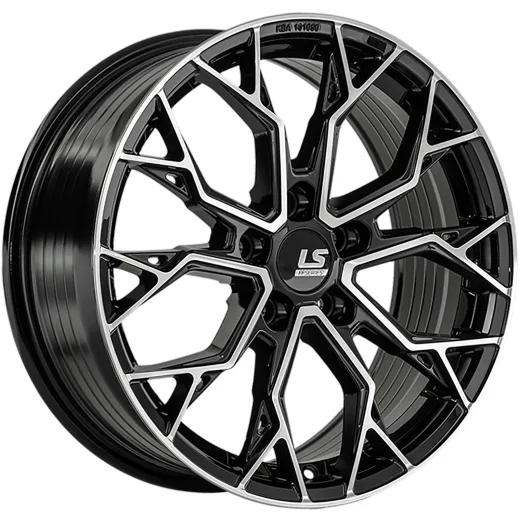 LS FlowForming 7,5x18/5x110 ET45 D63,3 RC108 BKF (конус)