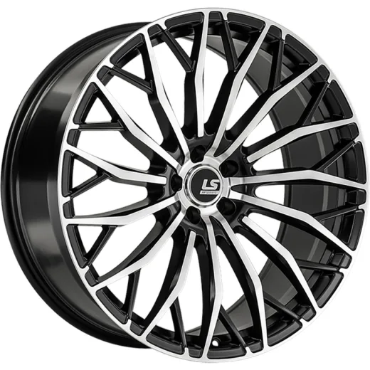 LS FlowForming 10x22/5x112 ET21 D66,6 RC112 BKSF (конус)
