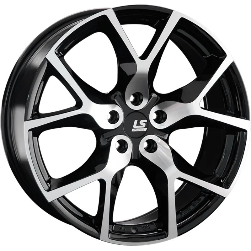 LS FlowForming 8,5x20/5x112 ET35 D66,6 RC12 BKF (конус)