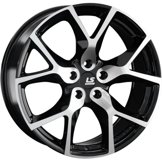 LS FlowForming 8,5x20/5x120 ET45 D72,6 RC12 BKF (конус)