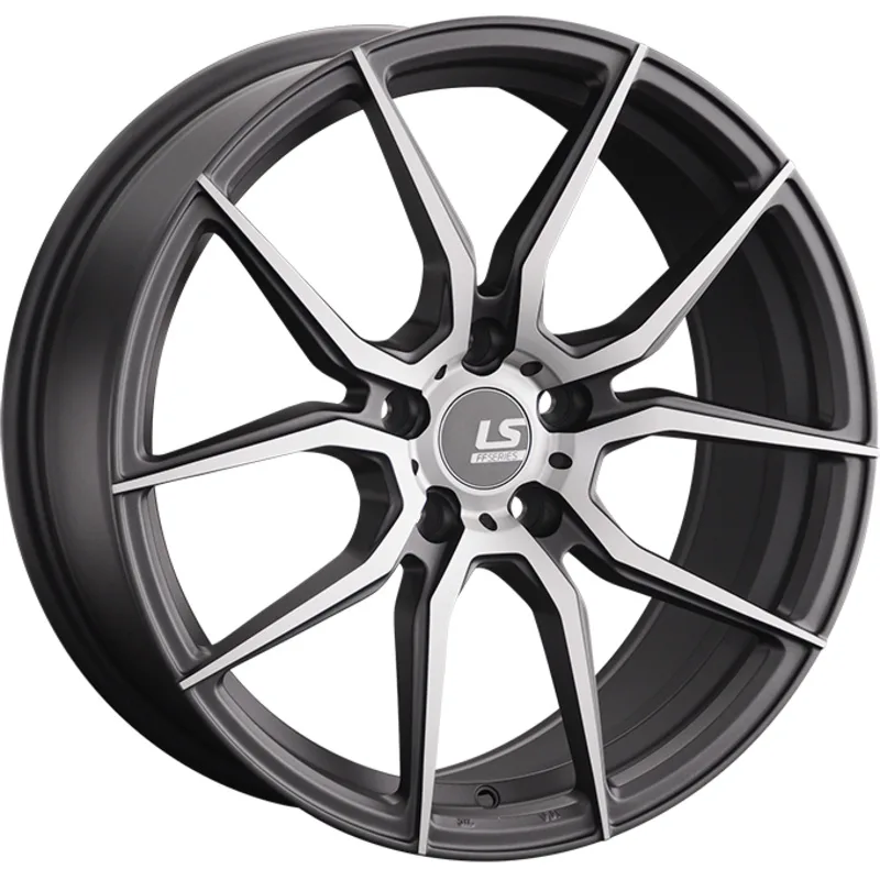 LS FlowForming 8x18/5x112 ET30 D66,6 RC36 MGMF (конус)