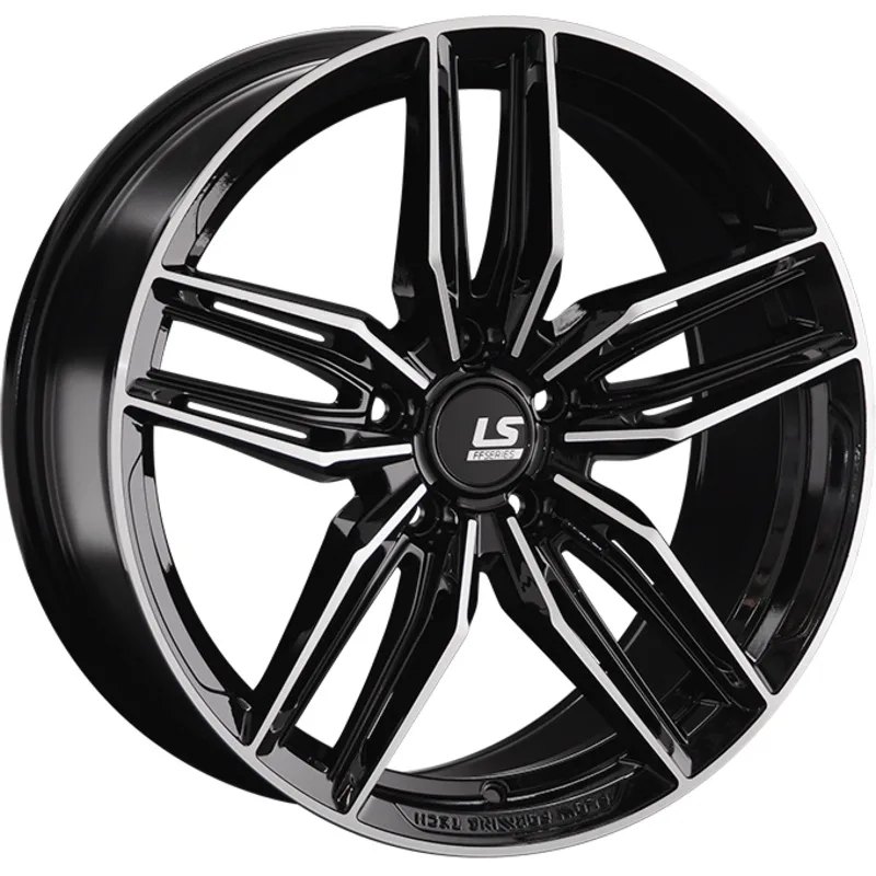 LS FlowForming 8x18/5x112 ET40 D66,6 RC54 BKF (конус)
