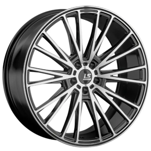 LS FlowForming 9x21/5x112 ET34 D66,6 RC60 BKF (конус)
