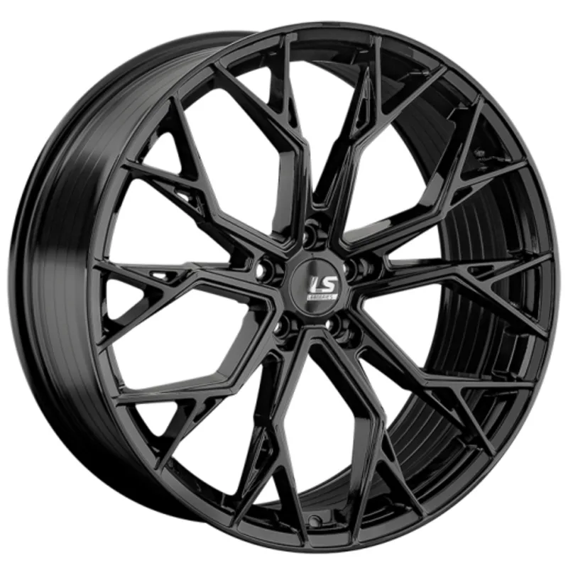 LS FlowForming 8,5x19/5x108 ET40 D63,3 RC61 BK (конус)