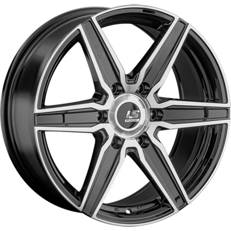 LS FlowForming 8x18/6x139,7 ET40 D75,1 RC62 BKF (конус)