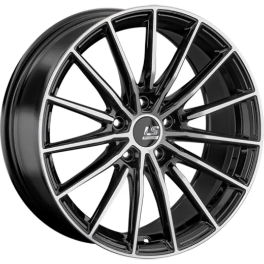 LS FlowForming 8x18/5x112 ET40 D66,6 RC63 BKF (конус)