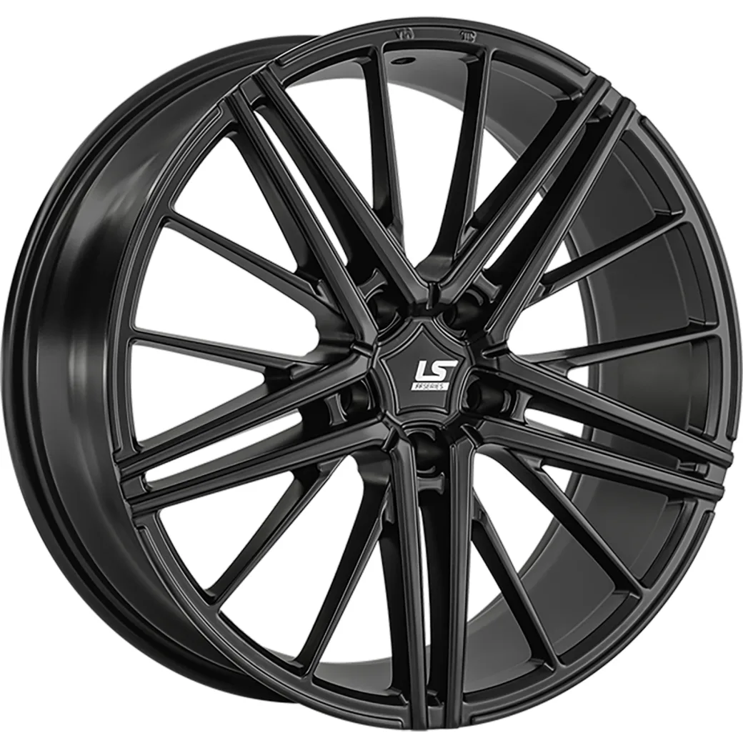 LS FlowForming 8x20/5x120 ET30 D72,6 RC76 BKS (конус, Колпак+лого)