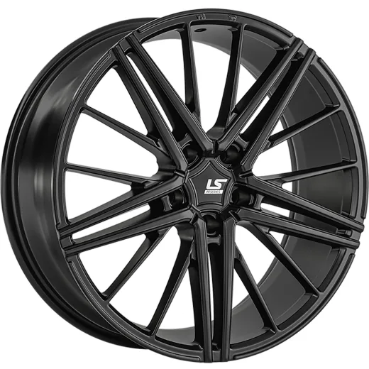 LS FlowForming 8x20/5x120 ET30 D72,6 RC76 BKS (конус, Колпак+лого)