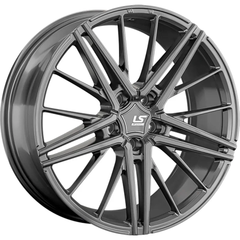 LS FlowForming 8,5x19/5x114,3 ET40 D67,1 RC76 GM (конус, Колпак+лого)