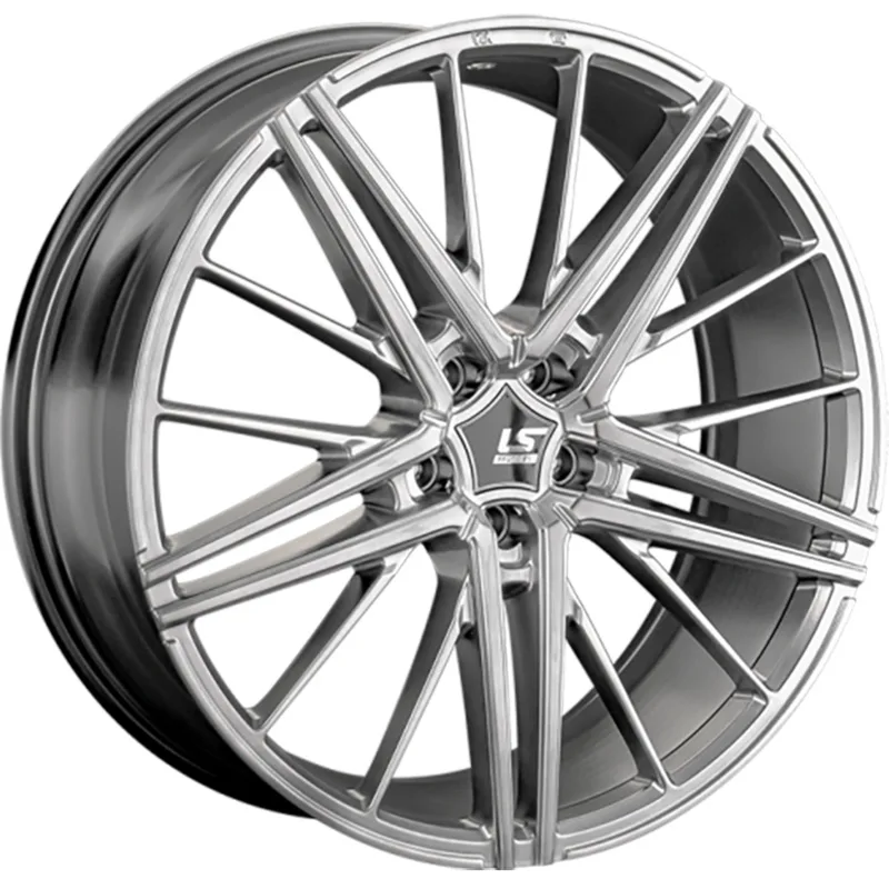 LS FlowForming 8x20/5x108 ET52 D63,3 RC76 HPB (конус, Колпак+лого)