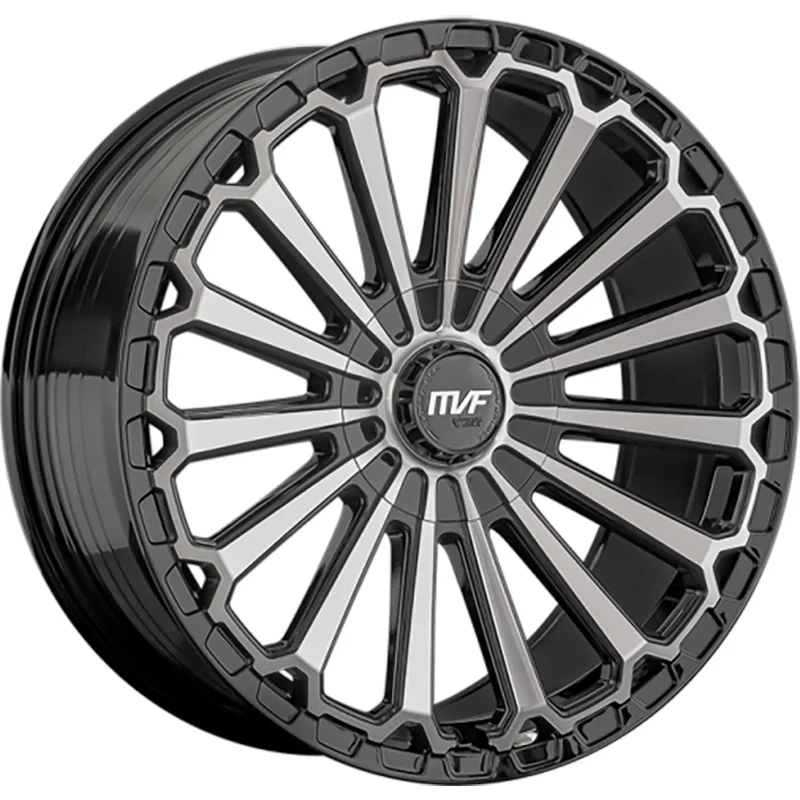 LS FlowForming 9x20/6x139,7 ET25 D100,1 RC80 BKF (конус, Колпак+лого)