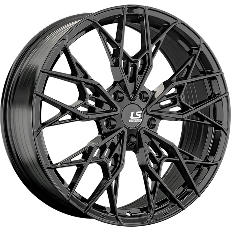 LS FlowForming 8,5x19/5x120 ET25 D72,6 RC83 BK (конус)
