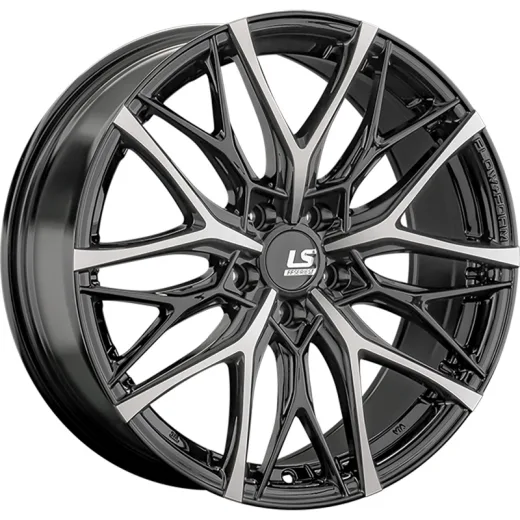LS FlowForming 8x18/5x108 ET36 D65,1 RC84 BKF (конус)