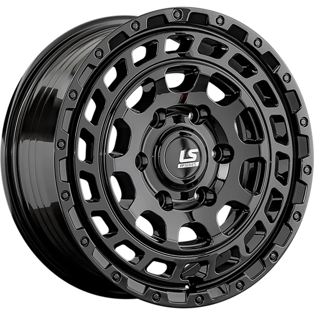 LS FlowForming 7x16/6x139,7 ET38 D67,1 RC89 BK (конус)