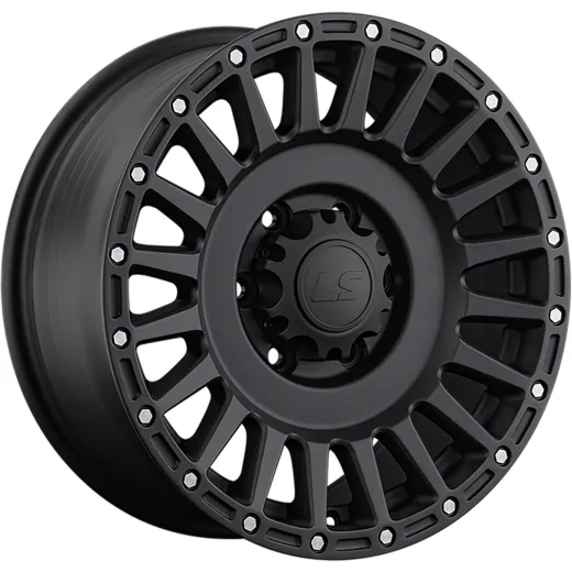 LS FlowForming 8x17/6x139,7 ET36 D100,1 RC95 MB (конус, Колпак+лого)