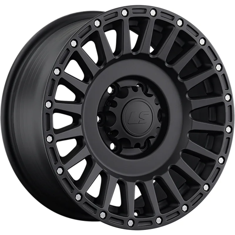 LS FlowForming 8x17/6x139,7 ET36 D100,1 RC95 MB (конус, Колпак+лого)