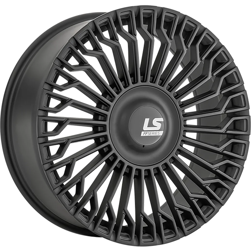 LS FlowForming 8,5x20/6x139,7 ET36 D100,1 RC99 MB (конус, Колпак+лого)