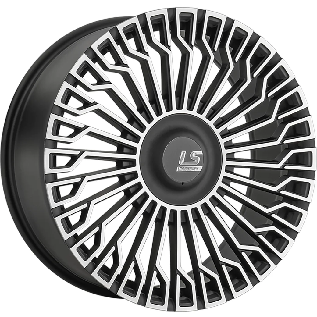 LS FlowForming 8,5x20/6x114,3 ET45 D67,1 RC99 MBF (конус, Колпак+лого)