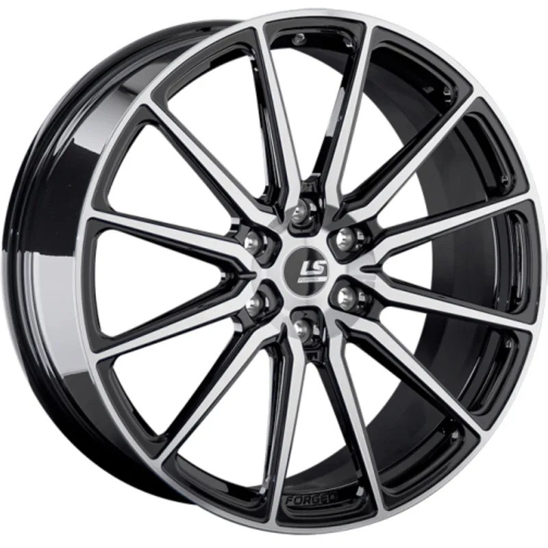 LS Forged 9x22/6x139,7 ET45 D95,1 LS FG02 BKF (конус, C570)