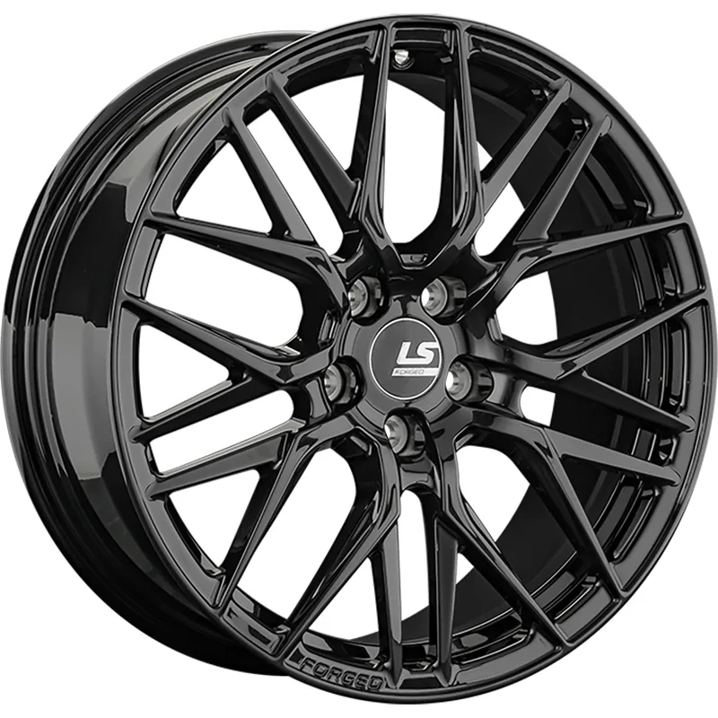 LS Forged 8x18/5x112 ET25 D66,6 LS FG04 BK (конус)