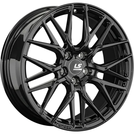 LS Forged 8x18/5x112 ET25 D66,6 LS FG04 BK (конус)