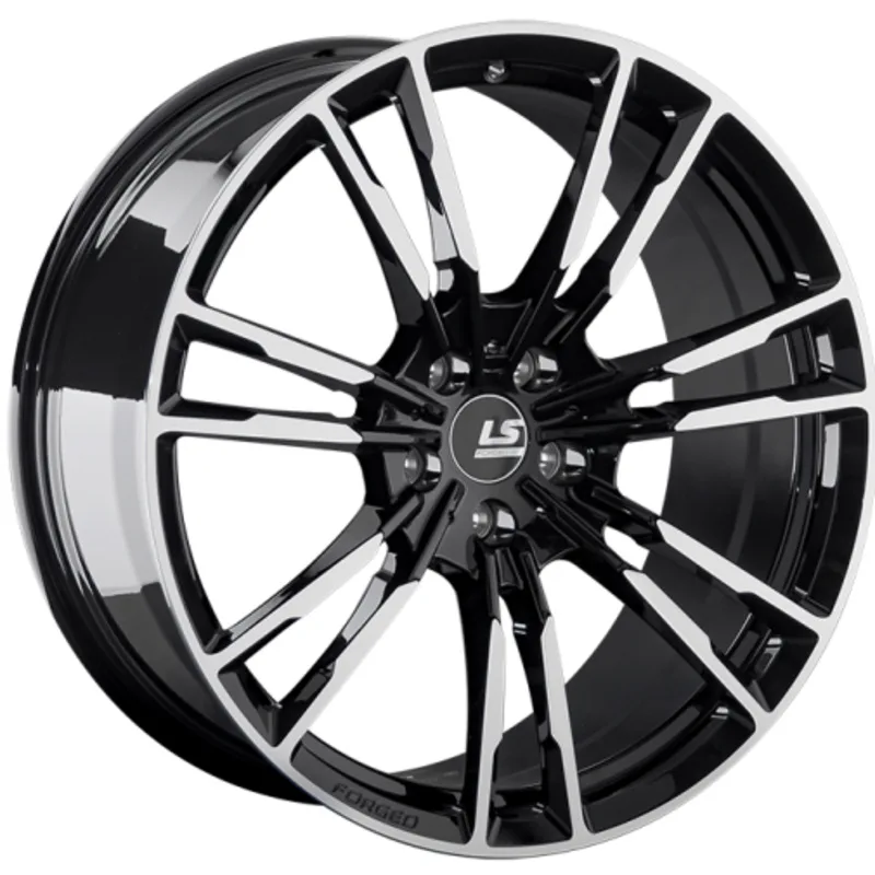 LS Forged 8,5x20/5x114,3 ET30 D67,1 LS FG06 BKF (конус, C570)