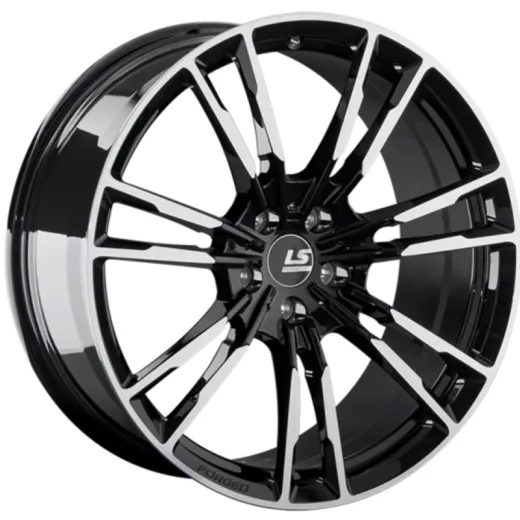 LS Forged 8,5x20/5x114,3 ET30 D67,1 LS FG06 BKF (конус, C570)