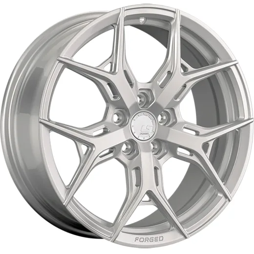 LS Forged 8x18/5x108 ET45 D63,3 LS FG14 Sil (конус, C570)