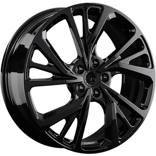 LS Forged 7x19/5x108 ET52 D60,1 LS FG22 BK (конус, C570)