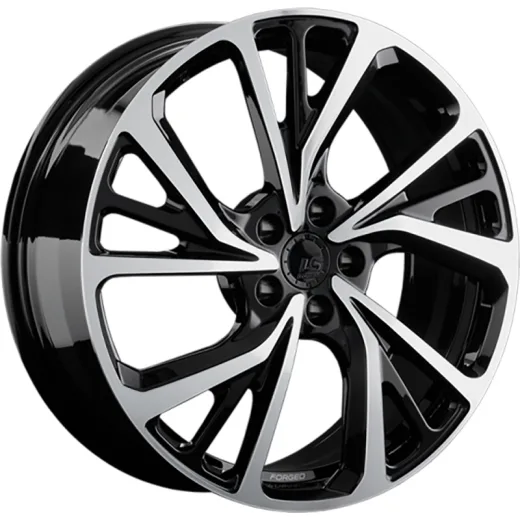 LS Forged 7x19/5x114,3 ET40 D66,6 LS FG22 BKF (конус, C570)