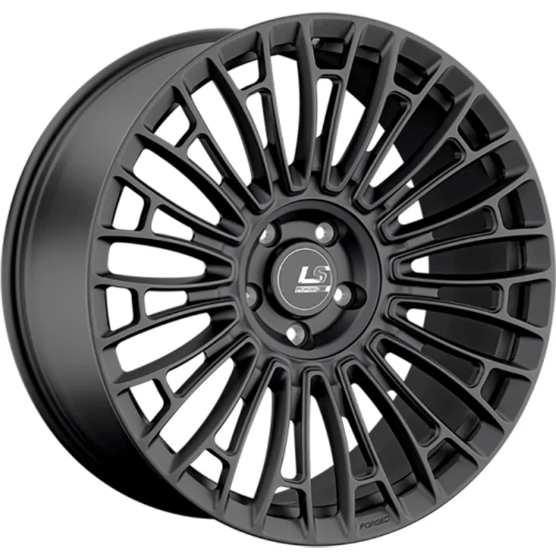 LS Forged 9,5x21/5x112 ET41 D57,1 LS FG25 MB (конус, Колпак+лого)
