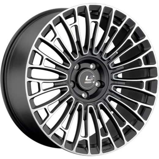 LS Forged 8,5x21/5x120 ET43,5 D72,6 LS FG25 MBF (конус, Колпак+лого)