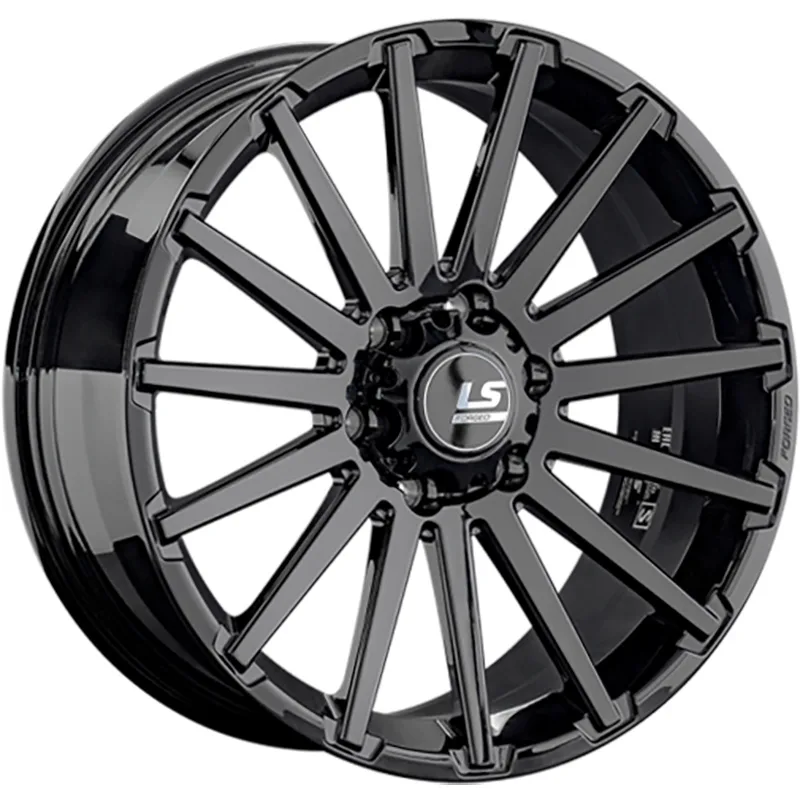 LS Forged 8,5x19/6x139,7 ET36 D100,1 LS FG32 BK (конус, Колпак+лого)
