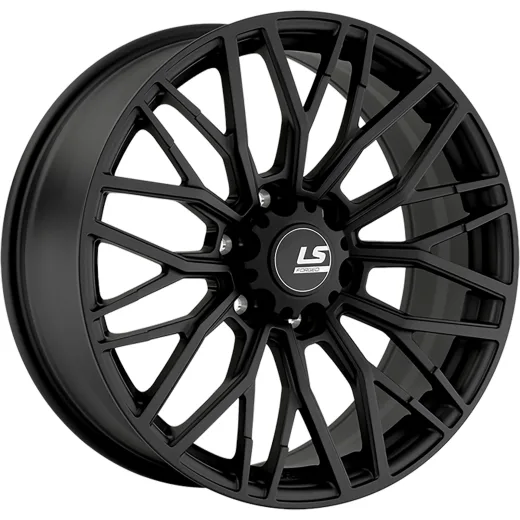 LS Forged 8,5x20/6x139,7 ET25 D106,1 LS FG33 MB (конус, Колпак+лого)
