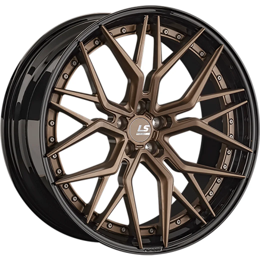LS Forged 10x22/5x112 ET18 D66,6 LS FG35 BZ/BK (конус)