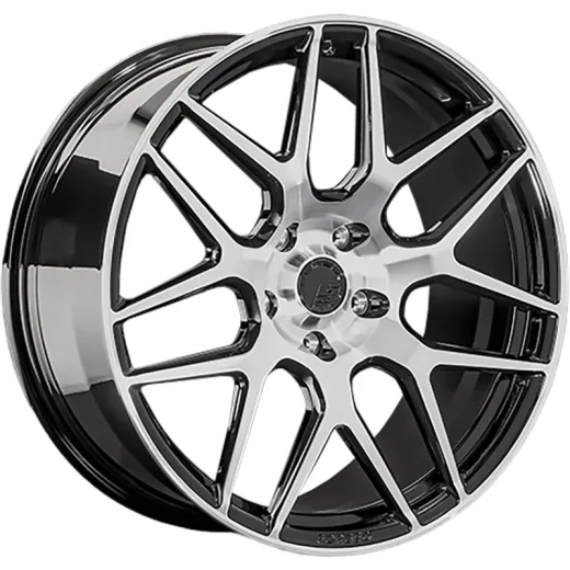 LS Forged 9,5x20/5x130 ET35 D84,1 LS FG43 BKF (конус, C570)