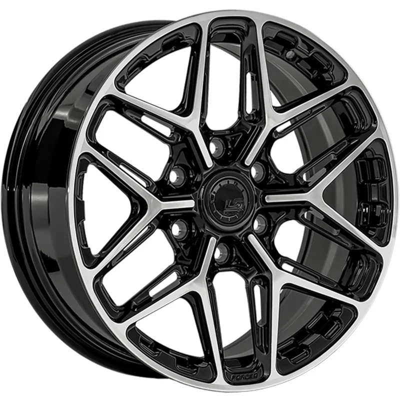 LS Forged 8x17/6x139,7 ET36 D100,1 LS FG53 BKF (конус)